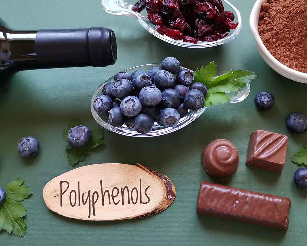 Polyphenol rich foods