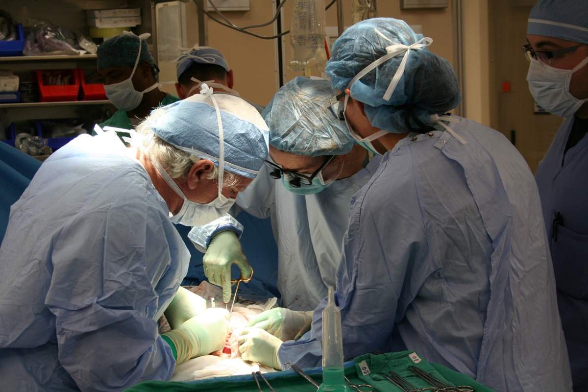 doctors performing a surgery