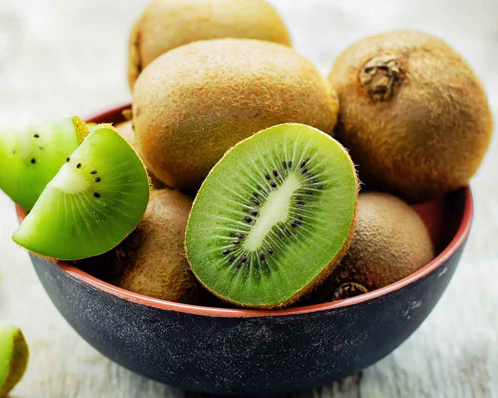 Kiwi fruit in a bowl