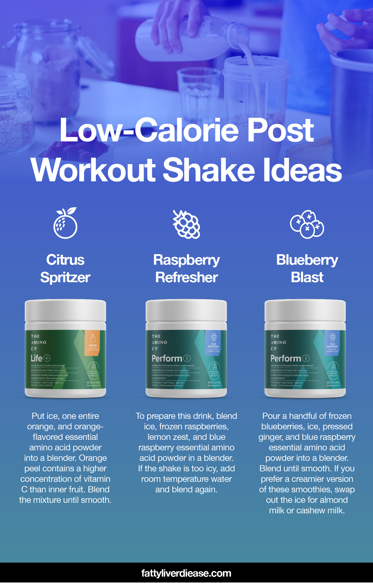 post workout shake