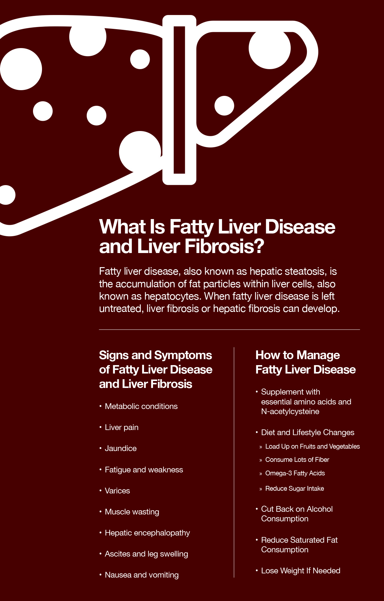 How to Manage Fatty Liver Disease